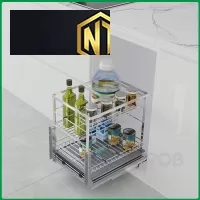 KỆ ĐỰNG GIA VỊ MIX OVAL INOX SUS304  tại Phước Thiền